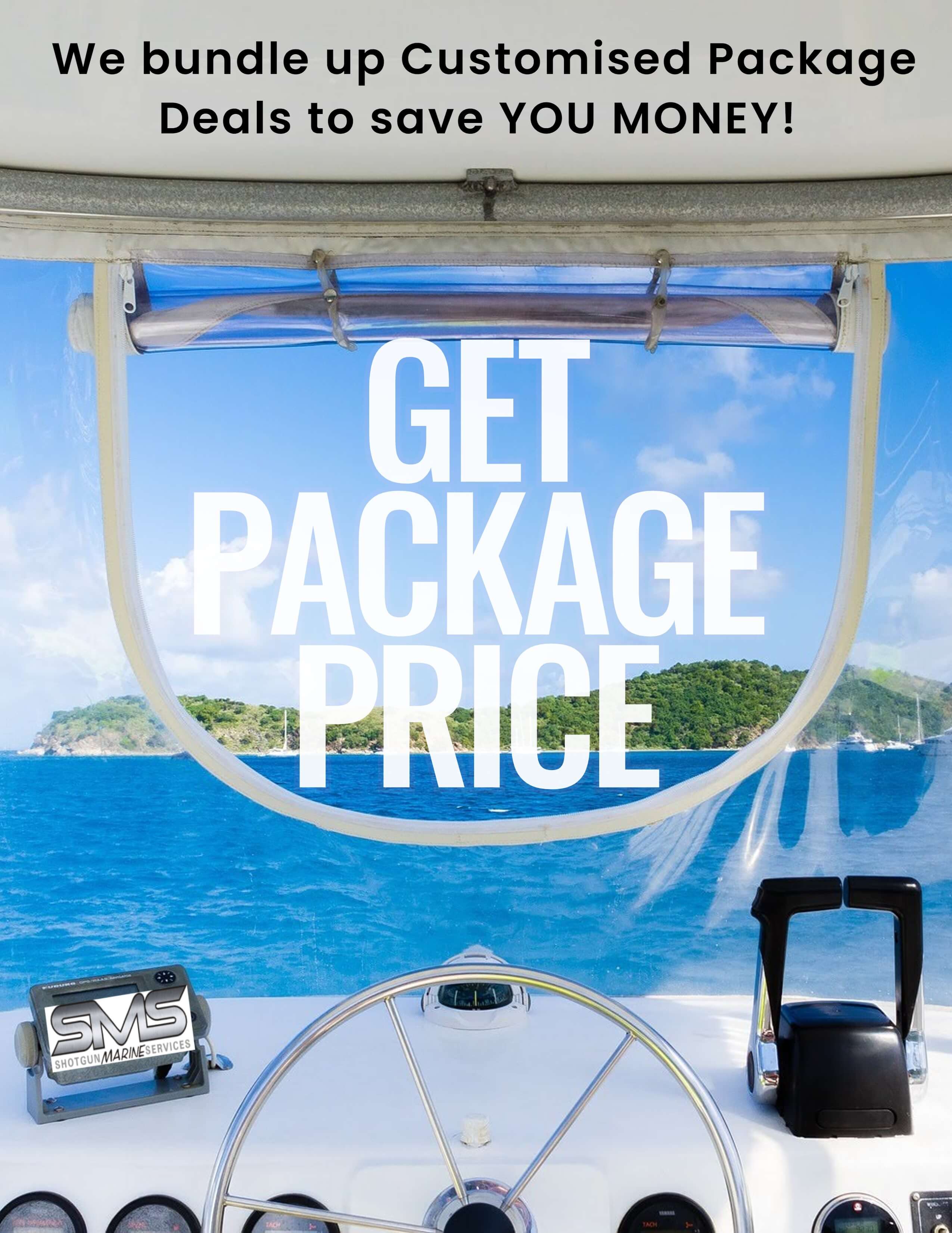 Contact us today for Package Price BOAT SHOW SALE