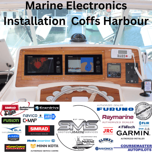 Marine Electronics Installation Coffs Harbour Authorised Dealer for ALL major brands Supply and Fit